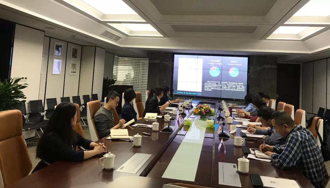 成都市委宣传部考察团一行调研博鱼网页版视觉文创产业园区