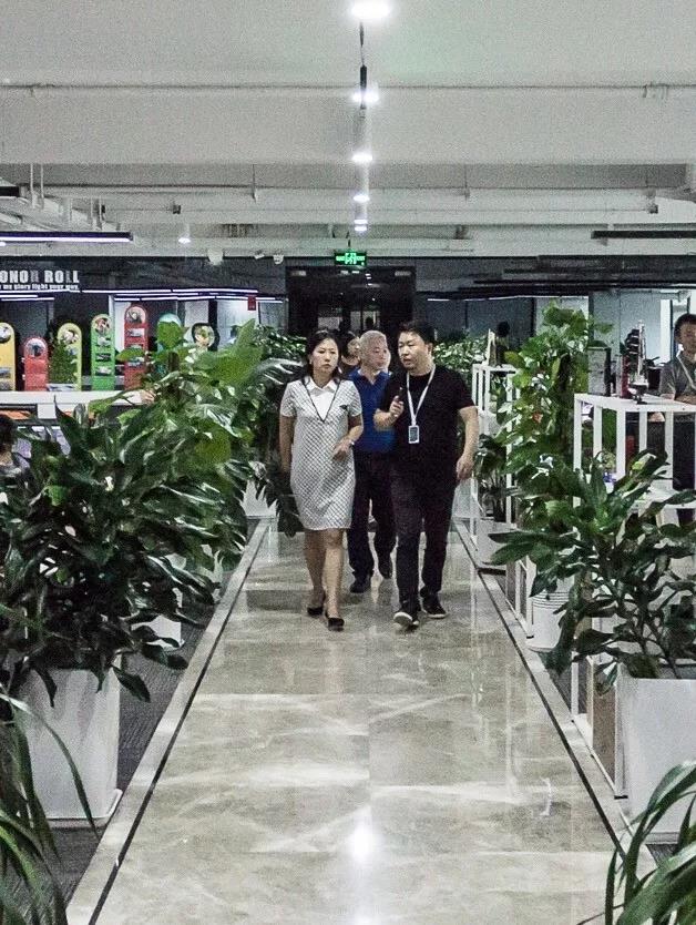 成都市新经济委副主任周洪等一行领导莅临博鱼网页版参观考察