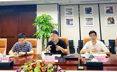 玉龙集团董事刘晓华一行莅临博鱼网页版考察交流