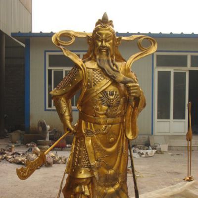 关公关二爷寺庙宗教玻璃钢彩绘佛像博鱼网页版