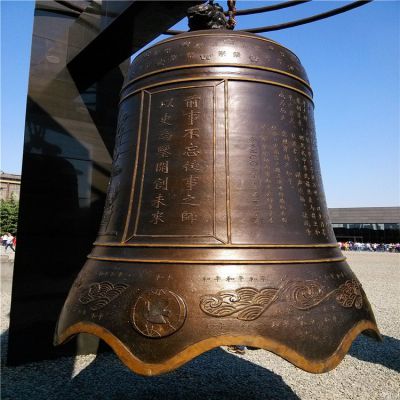 大型铜雕浮雕寺庙宗教铜钟博鱼网页版