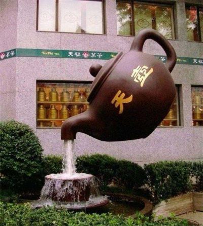 小区大型景观玻璃钢悬空流水天壶博鱼网页版
