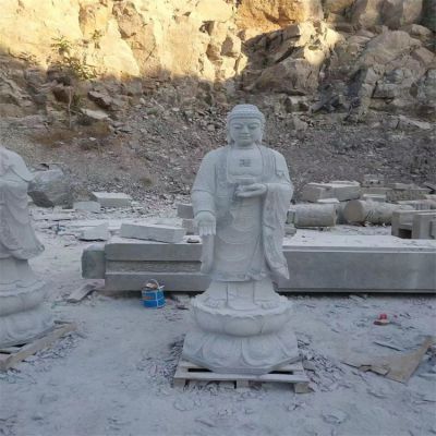 大理石石雕如来博鱼网页版户外景区大型佛像