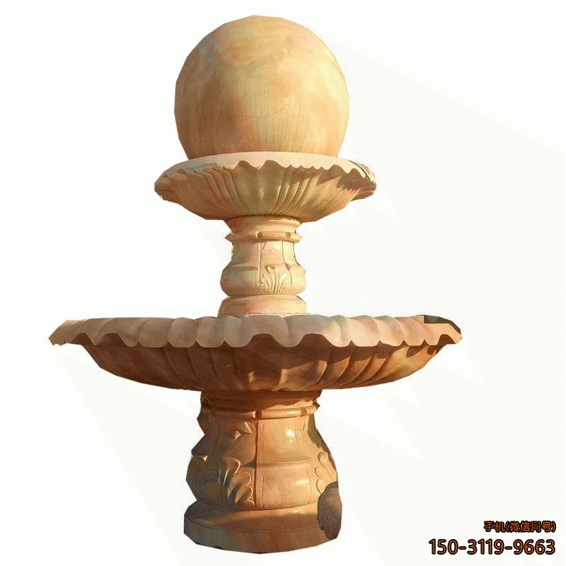 晚霞红风水球_园林石雕构件博鱼网页版