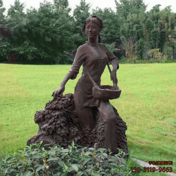 铜雕女孩博鱼网页版