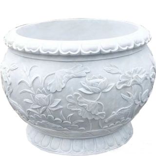 石雕花盆摆放的作用