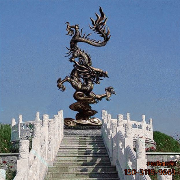 铜雕龙_景区动物景观博鱼网页版