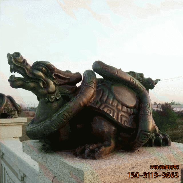 铸铜龙龟博鱼网页版_城市装饰景观动物