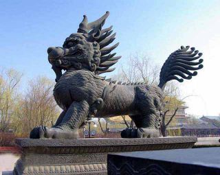 正确摆放铜麒麟，帮你除煞招财