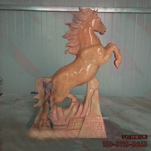 马踏山河动物石雕博鱼网页版