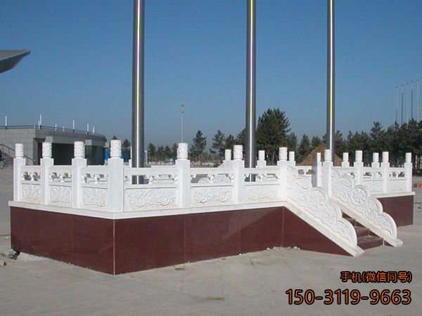 广场汉白玉升旗台_雕花国旗台博鱼网页版