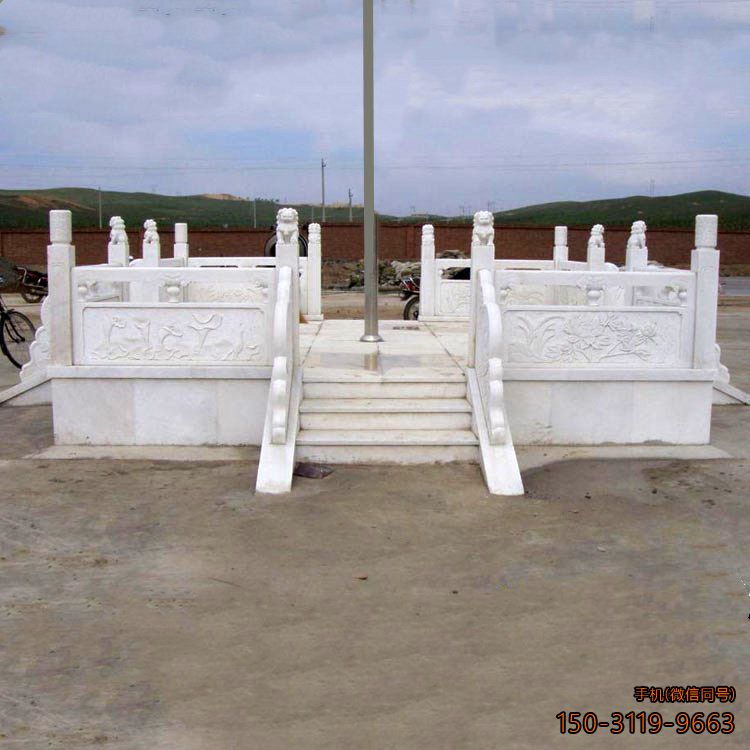 公园升旗台_汉白玉雕花板材博鱼网页版