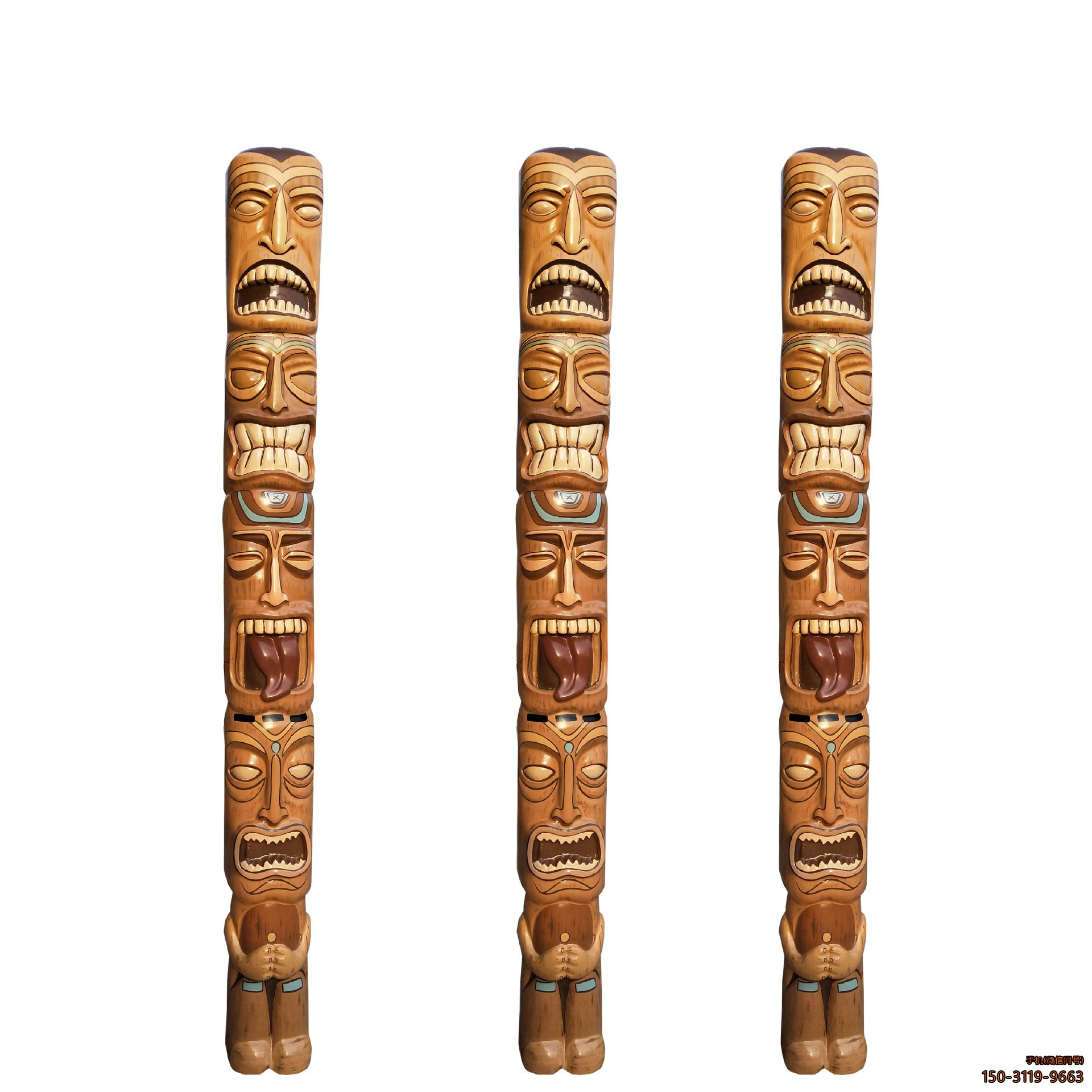 印地安风格人面图腾柱博鱼网页版