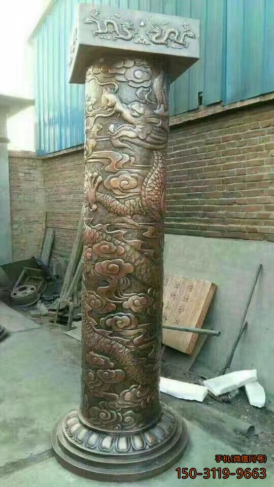 龙柱铜雕博鱼网页版