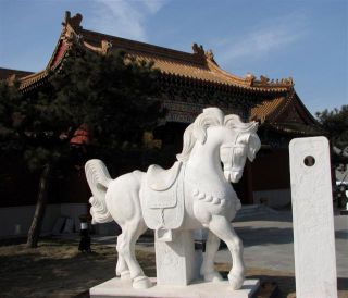 石雕马的寓意?