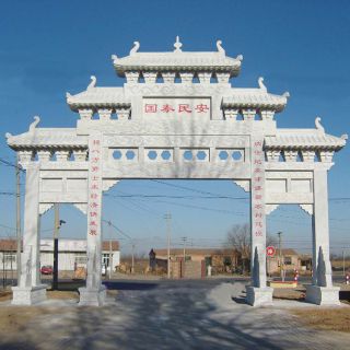 村庄门楼牌坊建造的施工事项分析介绍