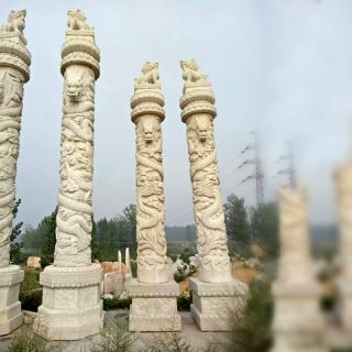 关于石雕龙柱、盘龙柱的简单介绍