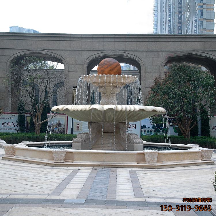 大理石风水球_小区别墅景观喷泉博鱼网页版
