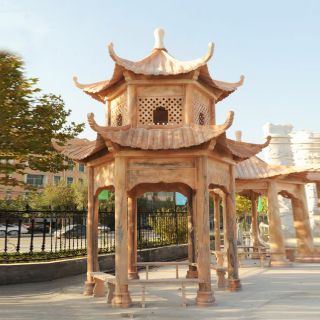 影响石头凉亭建造价格的因素与相关事项