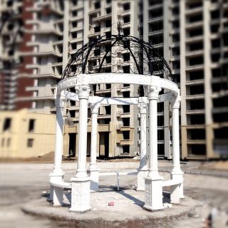 单层双层石亭子图片文化内涵-我们是敬业的石雕凉亭厂家