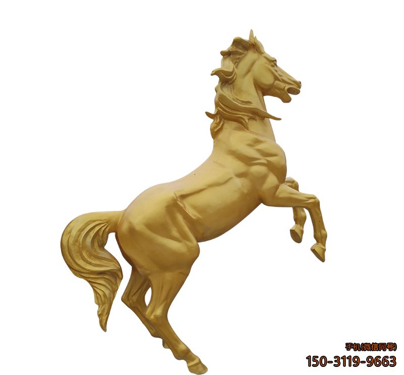 广场仿铜马_动物马博鱼网页版