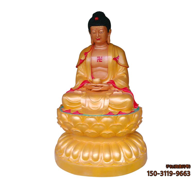 如来佛像_玻璃钢彩绘寺庙博鱼网页版