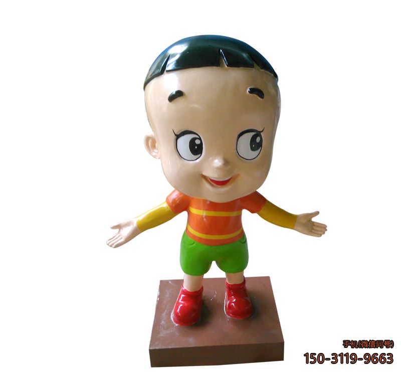 大头儿子博鱼网页版_幼儿园卡通人物塑像