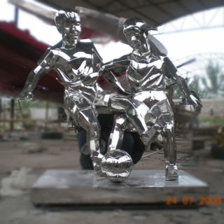 大型不锈钢博鱼网页版艺术品