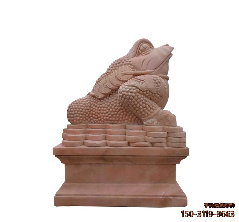 金蟾石雕_商场晚霞红动物博鱼网页版