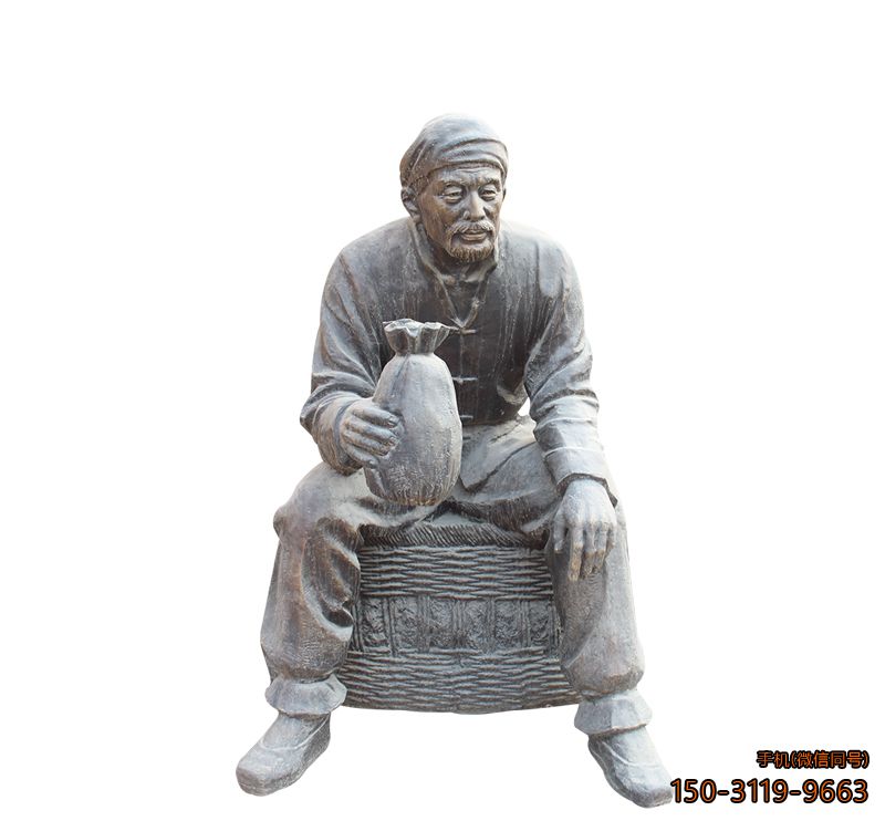 玻璃钢老头_广场人物景观摆件博鱼网页版