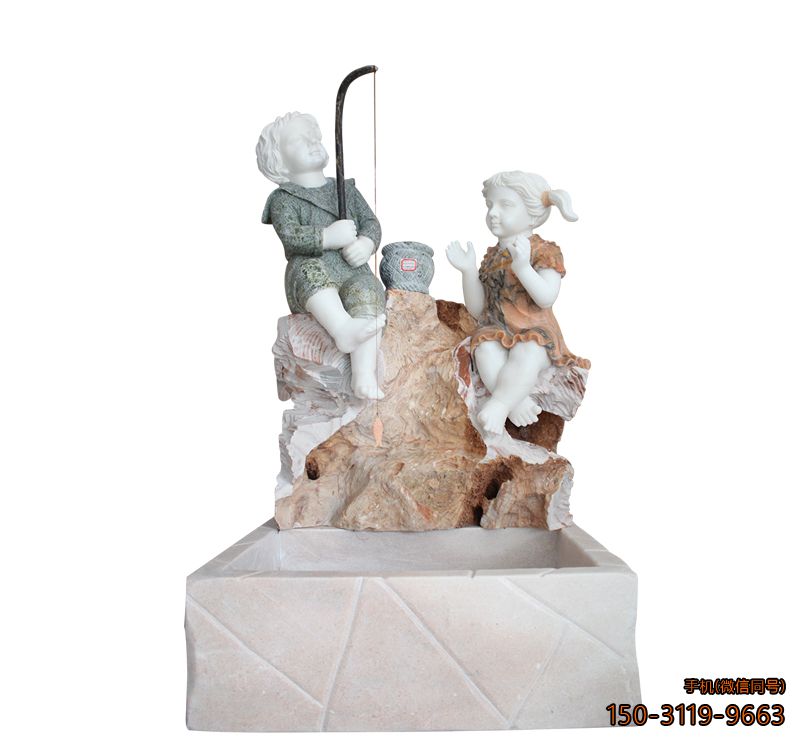 大理石流水池_广场庭院景观石雕博鱼网页版