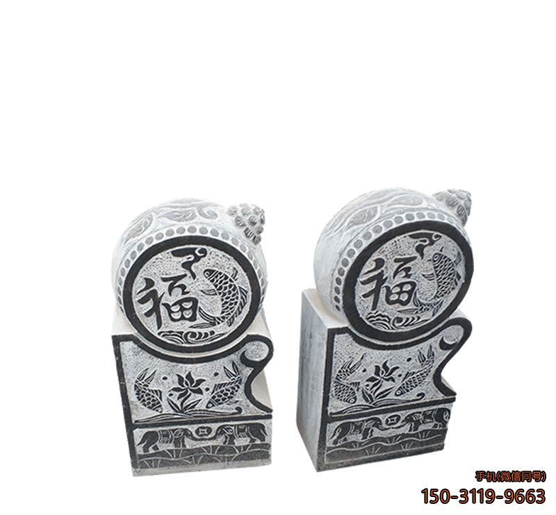 大理石门墩_城市公园石门墩博鱼网页版