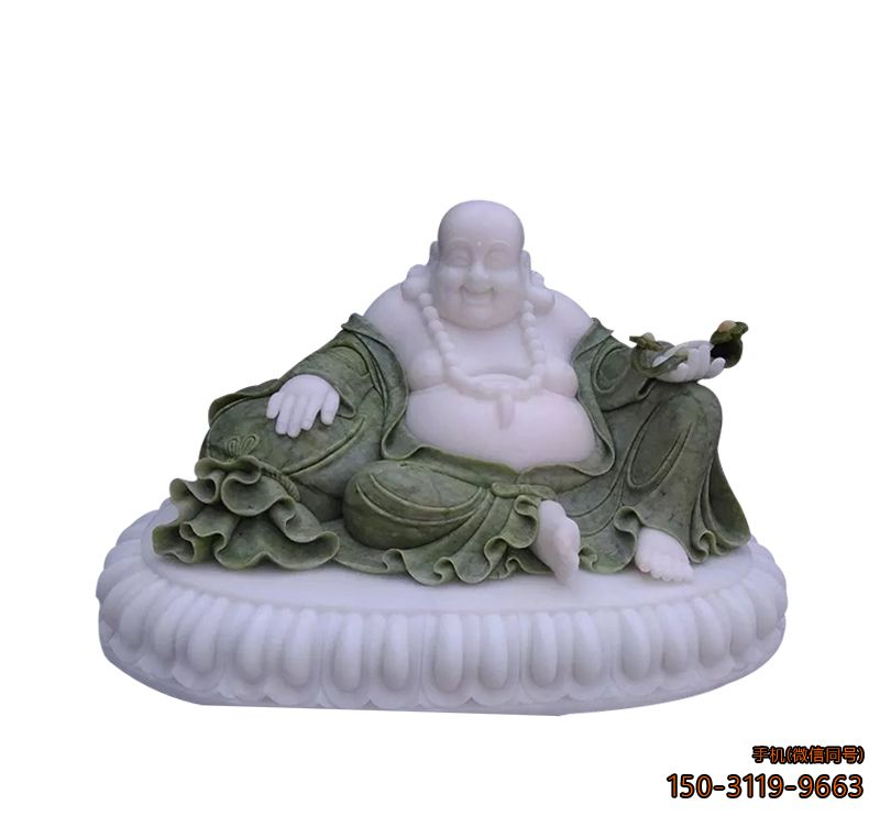 盘坐弥勒佛像_寺庙宗祠汉白玉佛像博鱼网页版