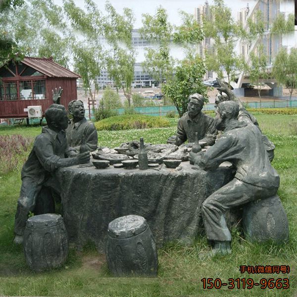 宴席_户外农家院商业街民俗景观小品博鱼网页版