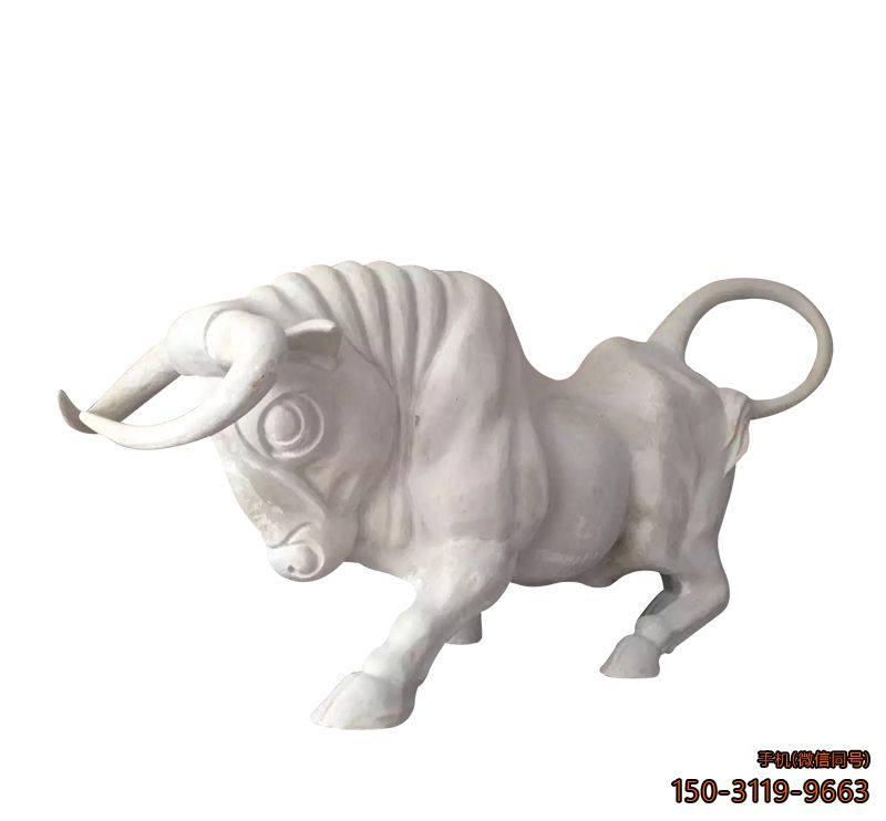 汉白玉牛_广场动物牛摆件博鱼网页版