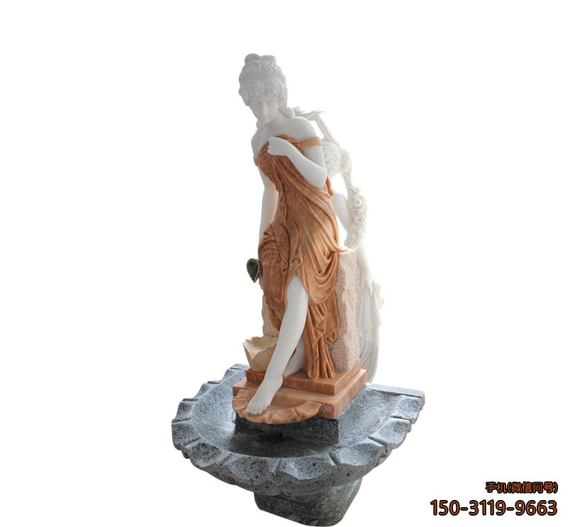 大理石欧式人物水池_广场庭院人物博鱼网页版