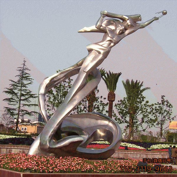 飞舞_不锈钢男女舞动旋律博鱼网页版