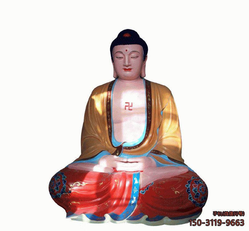 释迦牟尼像_寺庙宗祠彩绘佛像博鱼网页版