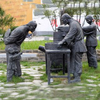 简述中国城市铜雕的发展历程