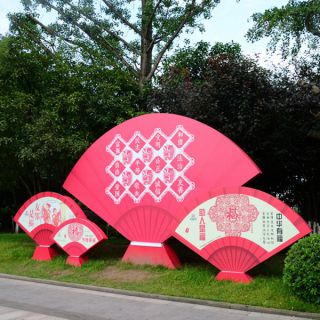 不锈钢彩色博鱼网页版对城市环境的标识作用