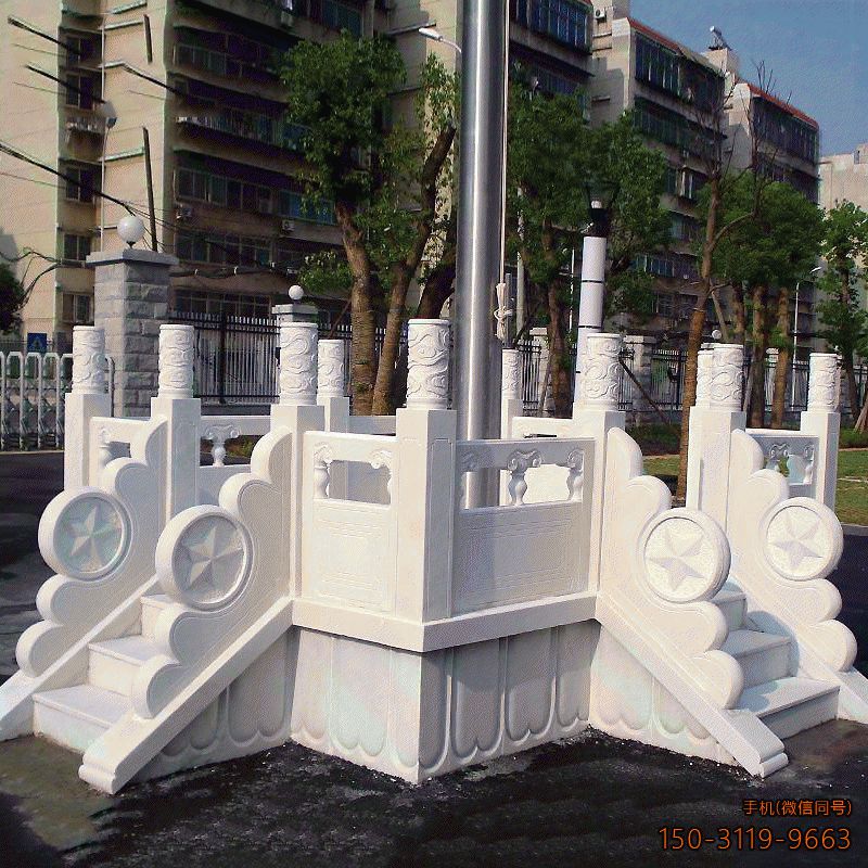 学校国旗旗台_大理石广场景区三门旗台博鱼网页版