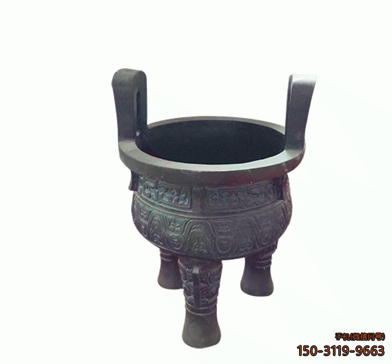 大理石香炉_寺庙宗祠三足香炉摆件博鱼网页版