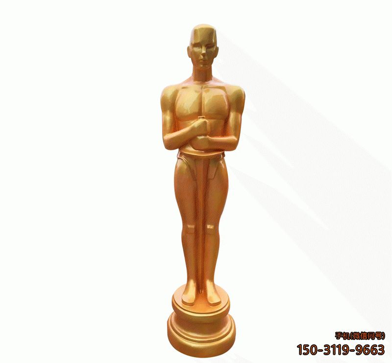 仿铜小金人_公园玻璃钢人物景观博鱼网页版