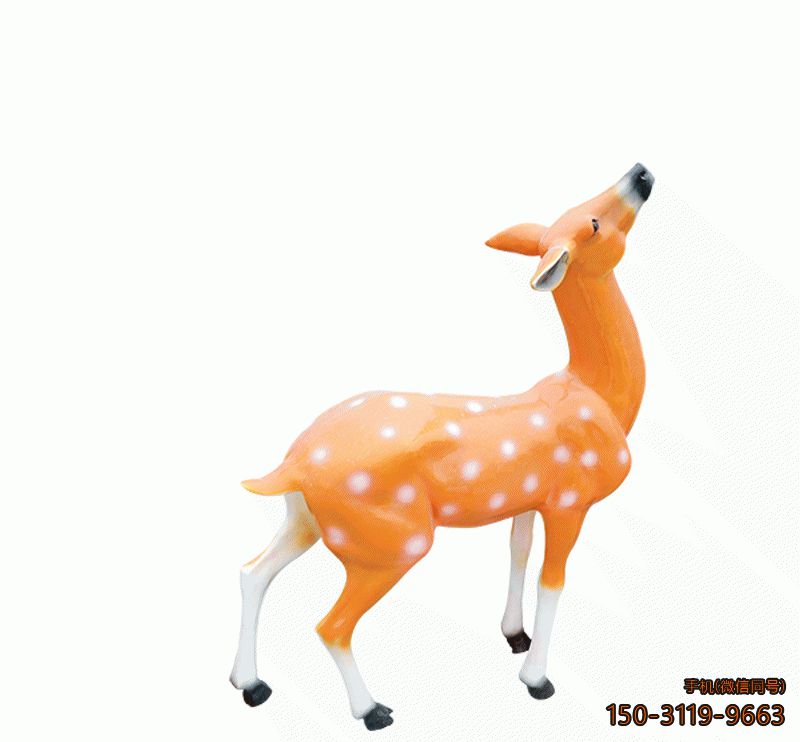 玻璃钢梅花鹿_园林公园动物景观博鱼网页版