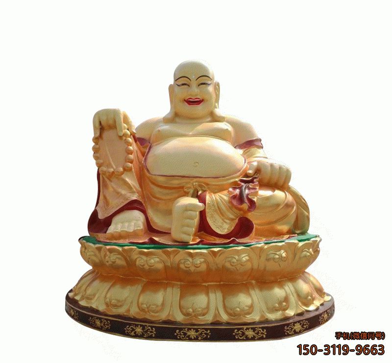 笑面佛像_寺庙宗祠玻璃钢鎏金菩萨像博鱼网页版