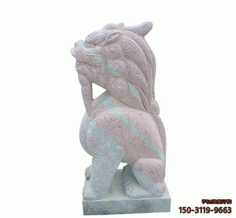 獬豸石雕_城市企业门口动物博鱼网页版