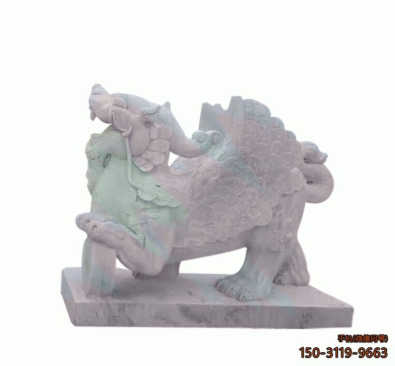 招财貔貅_公园汉白玉动物石雕博鱼网页版