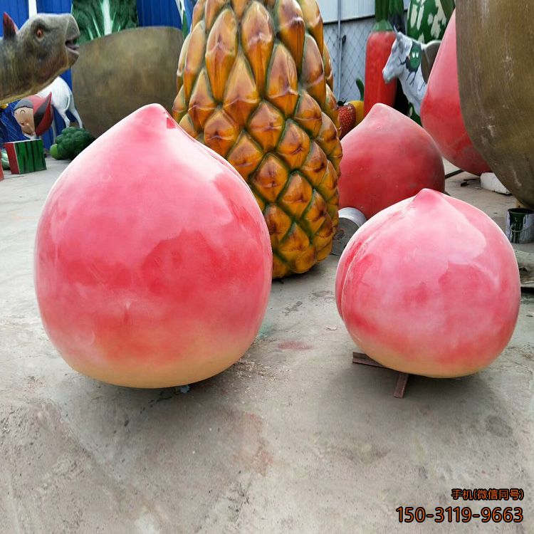 仿真桃子玻璃钢水果博鱼网页版