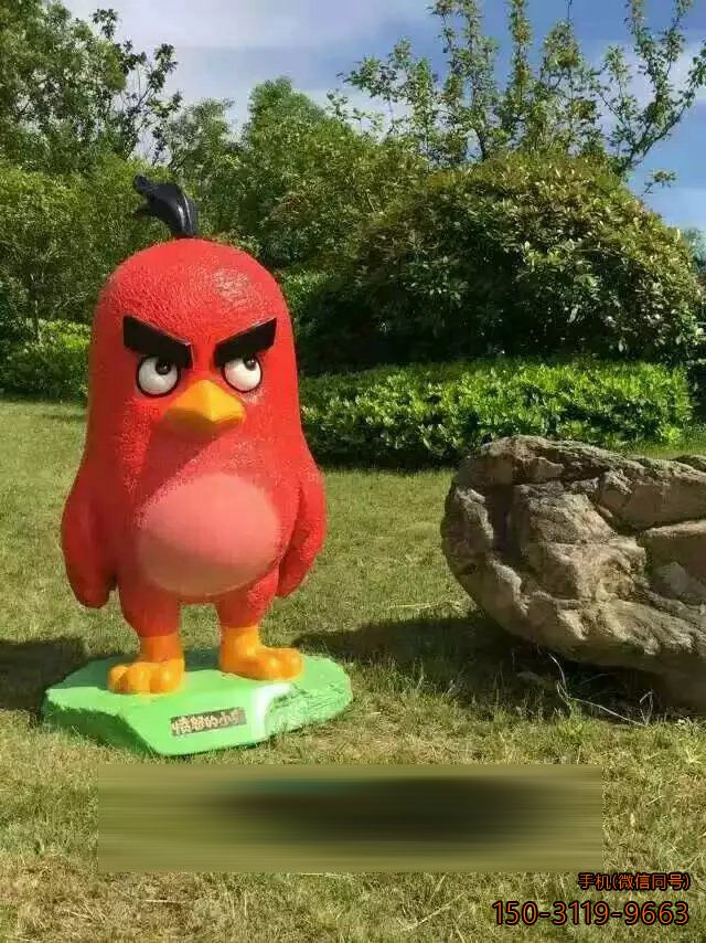 愤怒的小鸟玻璃钢卡通博鱼网页版