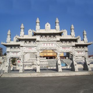 十个美丽乡村入口牌坊图片样式大全